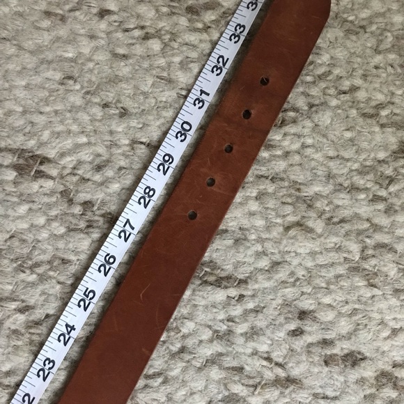 eddie bauer leather belt - Picture 5 of 6